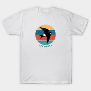 Martin bird, the flight virtuoso, design for birds lovers T-Shirt